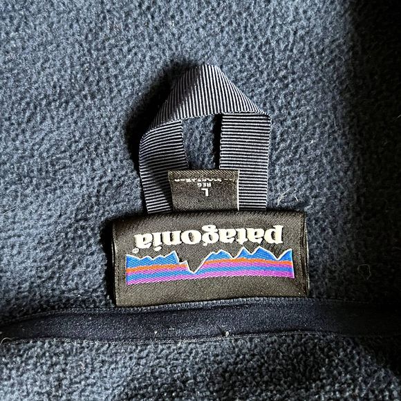 Patagonia Men's Full Zip Fleece Jacket Size Large With Logo - Picture 5 of 5